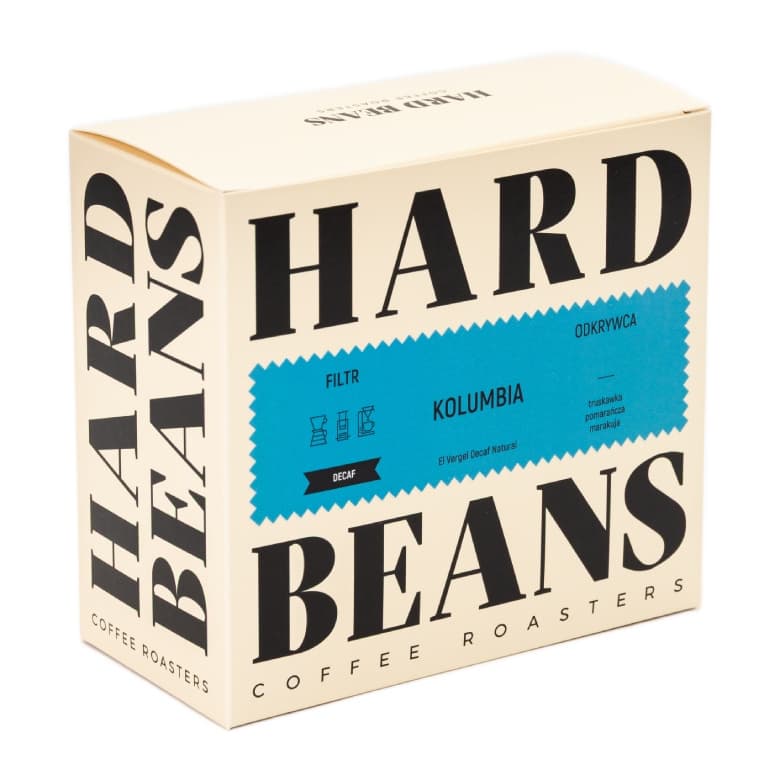 Kolumbia El Vergel Decaf Natural Filtr - bezkofeinowa