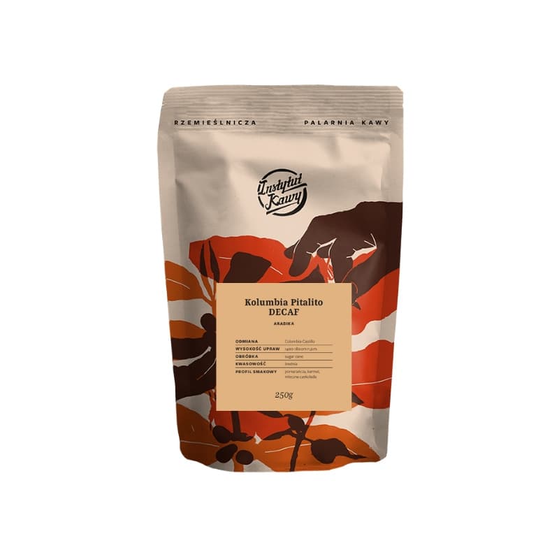 Kolumbia Pitalito Decaf Espresso - kawa bezkofeinowa